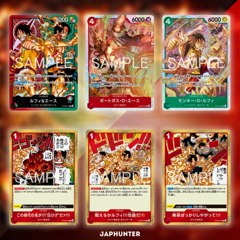 One Piece Starter Deck EX Luffy & Ace ST-30 | Japanese Edition