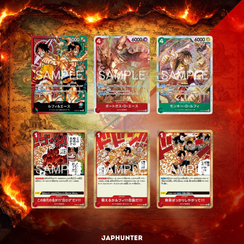(PREORDER) ONE PIECE Card Game ST-30 Starter Deck EX Luffy & Ace (Japa ...