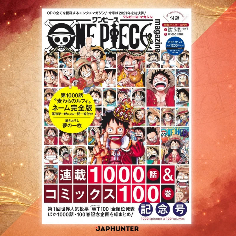 ONE PIECE Magazine Vol.13 (JP) – 1000 Episodes & 100 Volumes Commemorative Issue