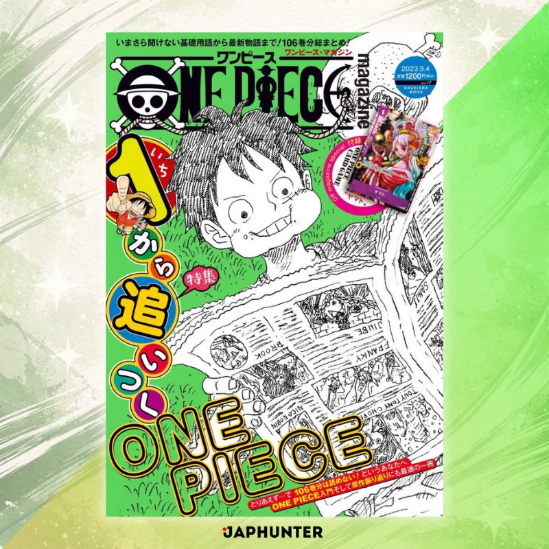 One Piece Magazine Vol.17 + One Piece Card Yamato P-046 Promo (JP)