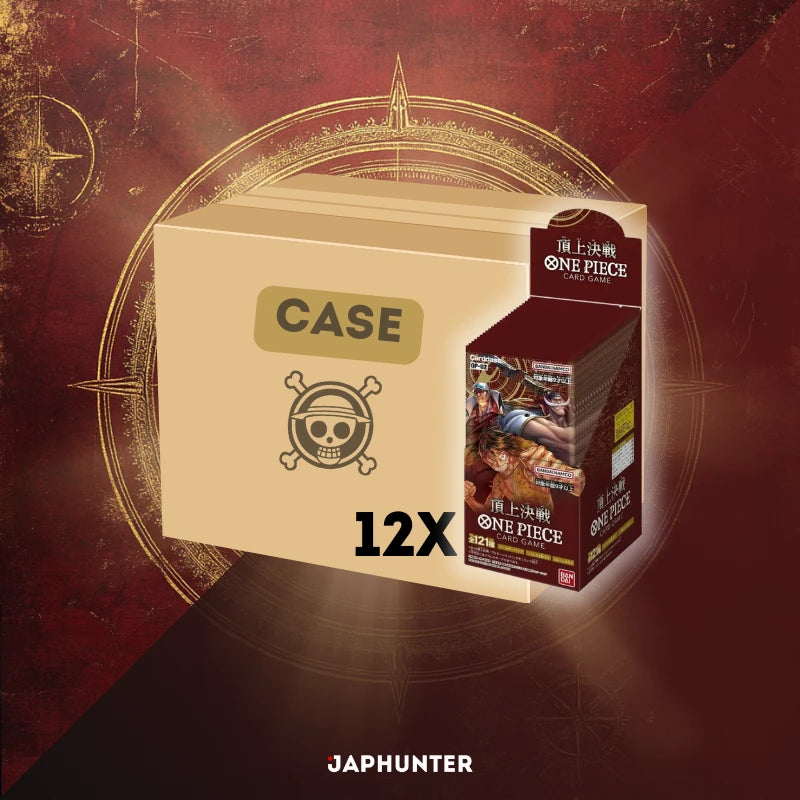 One Piece OP-02 Paramount War Japanese Booster Box Display