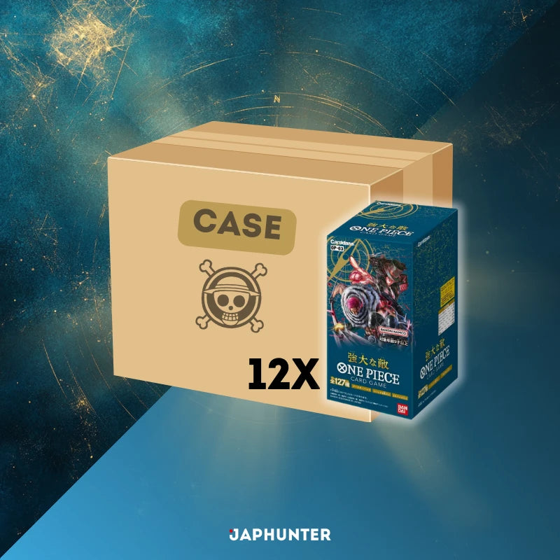 One Piece OP-03 Mighty Enemies Japanese Booster Box Display