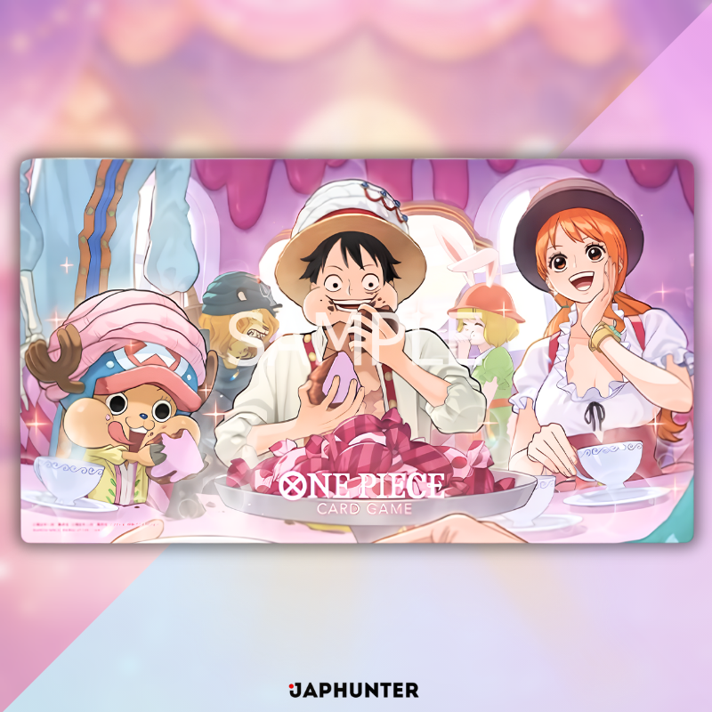 One Piece Offizielles Spielmatte & Kartenset – Whole Cake Island Arc | Nami OP11-041 | Japanische Ausgabe