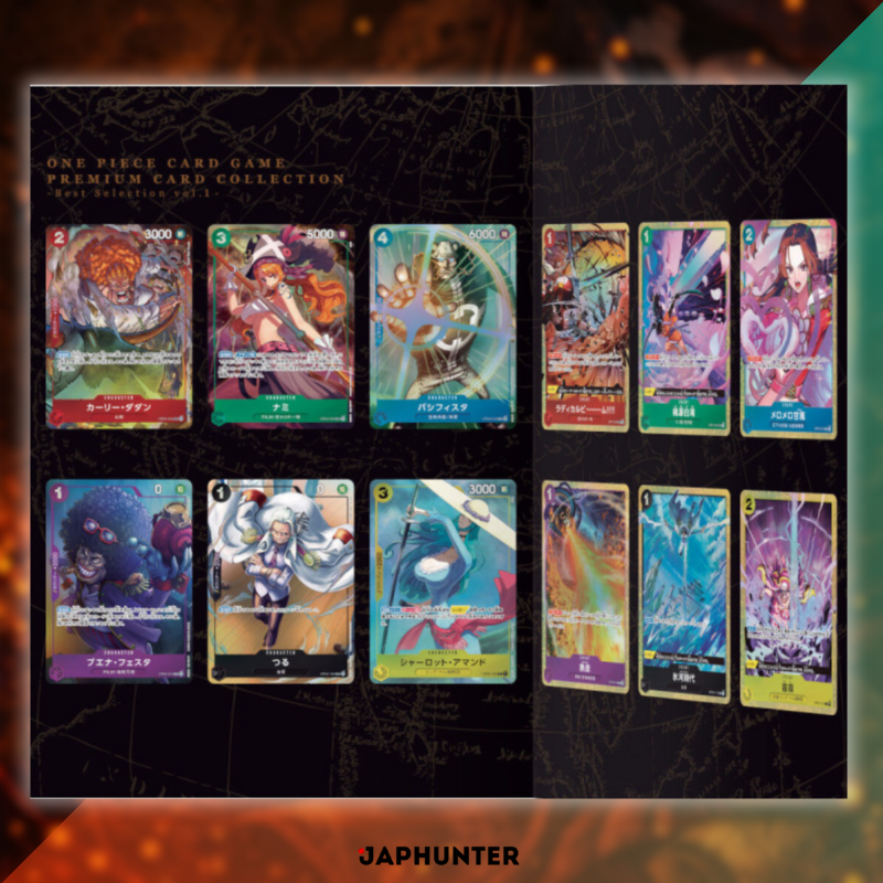 One Piece Card Game Premium Card Collection – Best Selection Vol.1 (Exclusivité Japon)