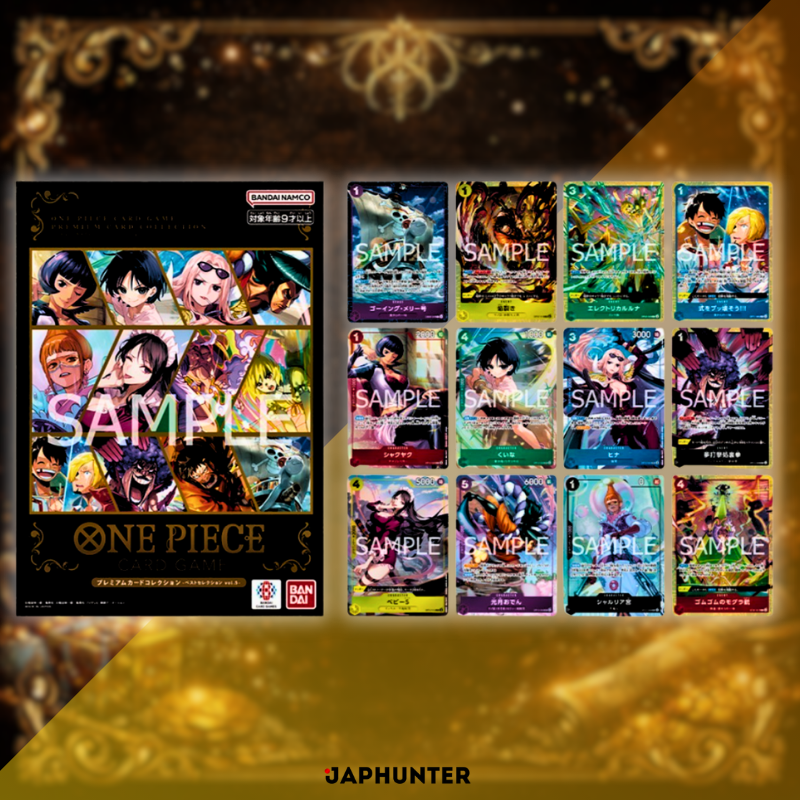One Piece Premium Card Collection – Best Selection Vol.5 (Édition Limitée Japon)