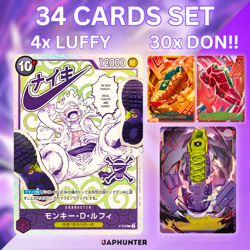 One Piece Nike Collab Premium Card Collection JP – JapHunter