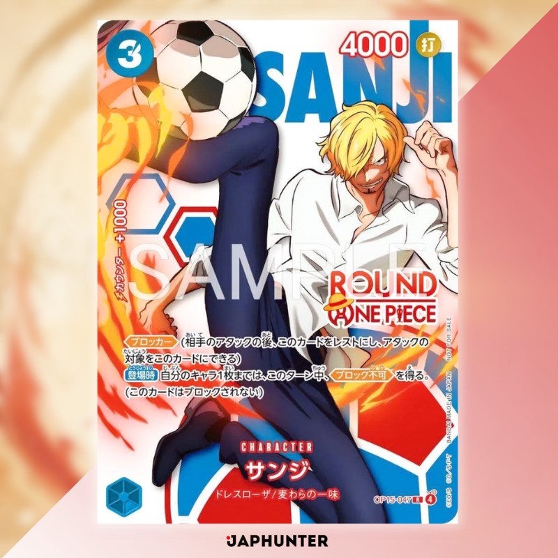 One Piece Card Game × ROUND1 Promotion Pack | 1 zufällige Karte | Japanische Ausgabe