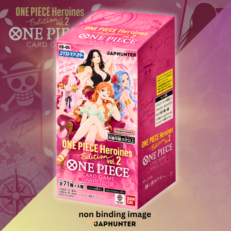 One Piece EB-05 Heroines Edition vol.2 Booster Display  | Édition japonaise