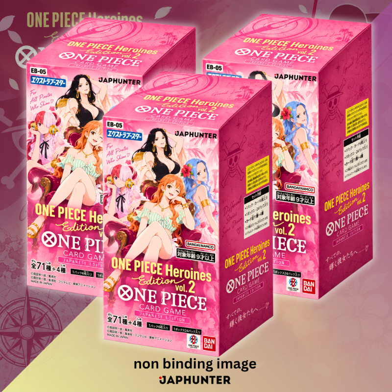 One Piece EB-05 Heroines Edition vol.2 Booster Display  | Édition japonaise