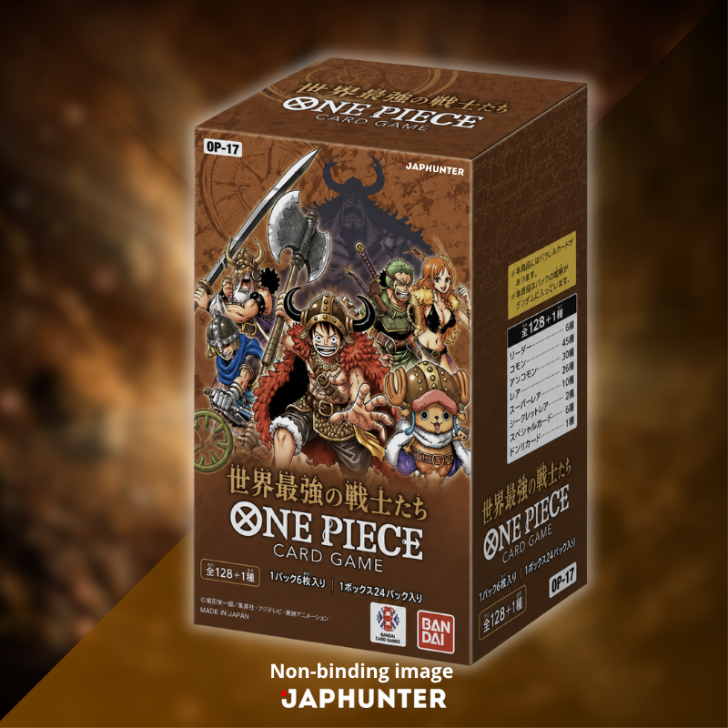 One Piece OP-17 – The World’s Strongest Warriors Booster Box Display | Japanese Edition