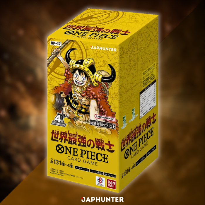 One Piece OP-17 – The World’s Strongest Warriors Booster Box Display | Japanese Edition