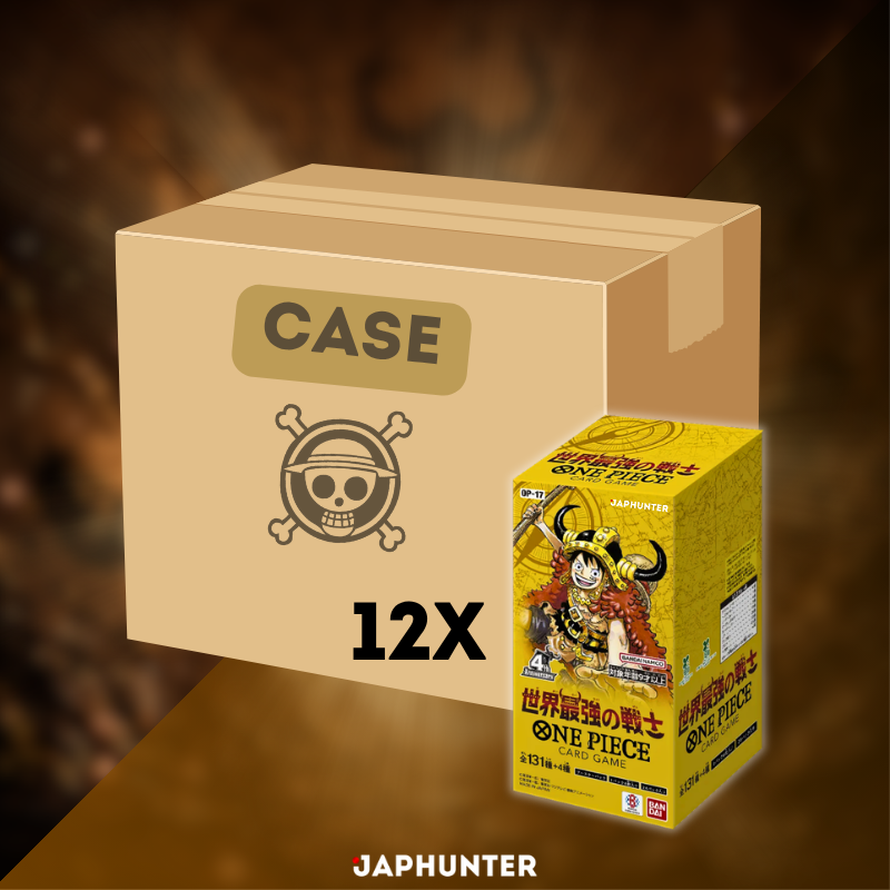 One Piece OP-17 – The World’s Strongest Warriors Booster Box Display | Japanische Ausgabe
