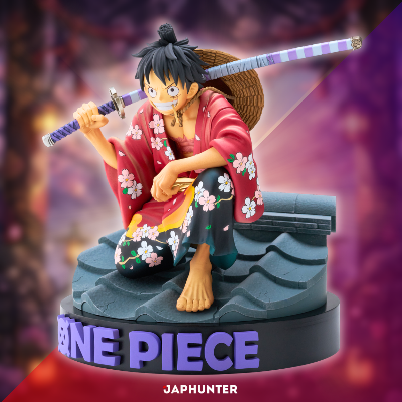 Figurine One Piece SUPER MASTER STARS DIORAMA Monkey D. Luffy -Pays de Wano- | Édition japonaise