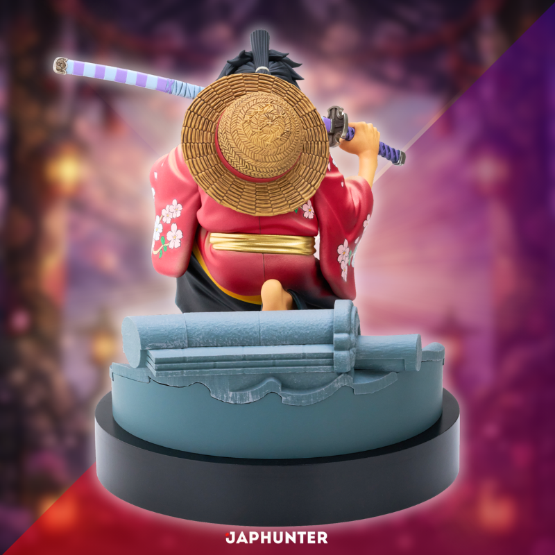 Figurine One Piece SUPER MASTER STARS DIORAMA Monkey D. Luffy -Pays de Wano- | Édition japonaise