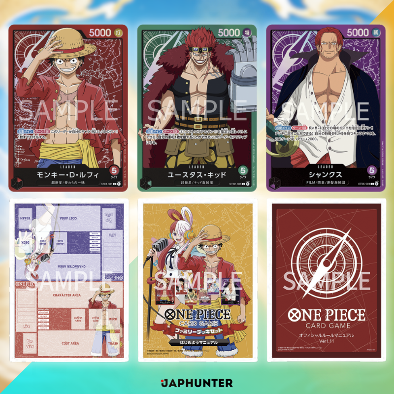 One Piece Starter Deck: Family Deck Set | Japanische Ausgabe