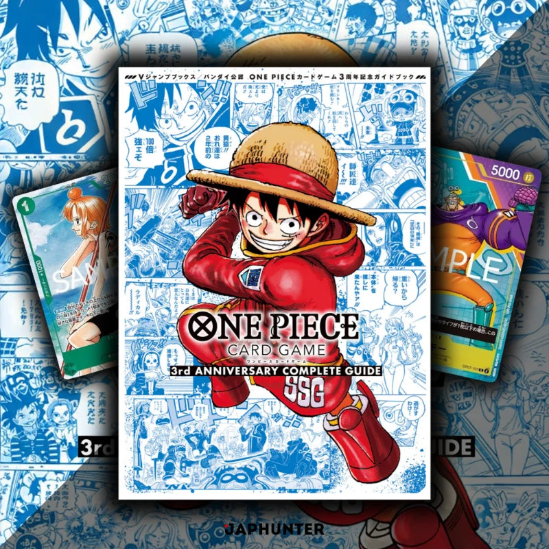 Jeu de cartes One Piece – Guide complet du 3e anniversaire (Exclusivité japonaise)