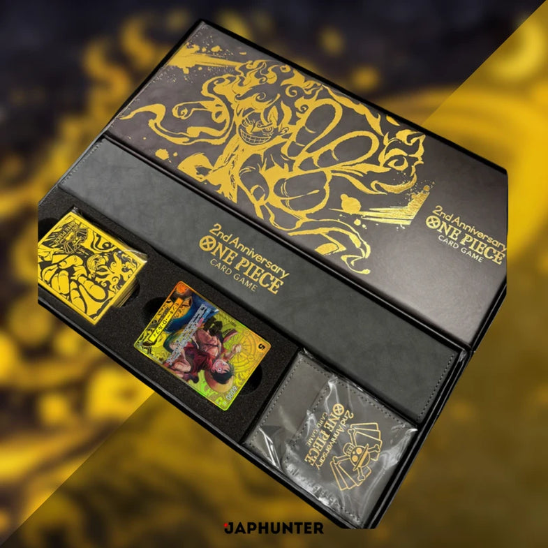 Bandai One Piece Card Game 2nd Anniversary Limited Edition Set – Japanese  Import – Factory Sealed