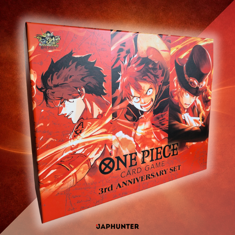 One Piece Card Game – Japanese 3rd Anniversary Set | Deluxe Collector Box | Sealed