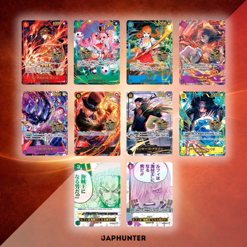 One Piece Card Game – Japanese 3rd Anniversary Set | Deluxe Collector Box | Sealed