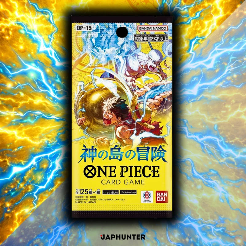 One Piece OP-15 Aventure sur l'Île des Dieux Display Japonais