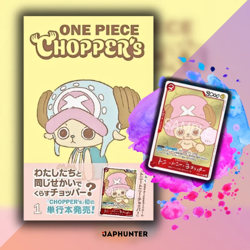 One Piece Chopper-Buch + Exklusive Promo-Karte Offizielles (Japanisch)