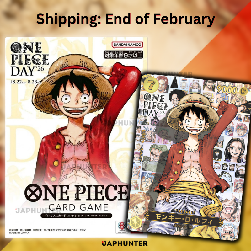 One Piece DAY'26 Premium Card Collection | P-161 Luffy Promo JP One Piece DAY'26 Premium Card Collection | P-161 Luffy Promo JP