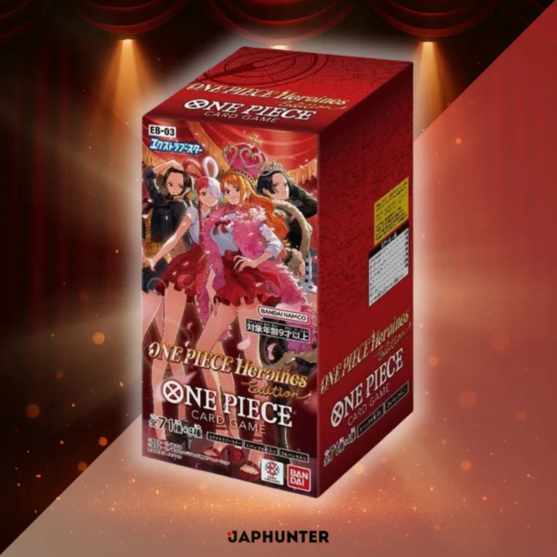 One Piece EB-03 Heroines Edition Display Extra Booster Box Japonaise