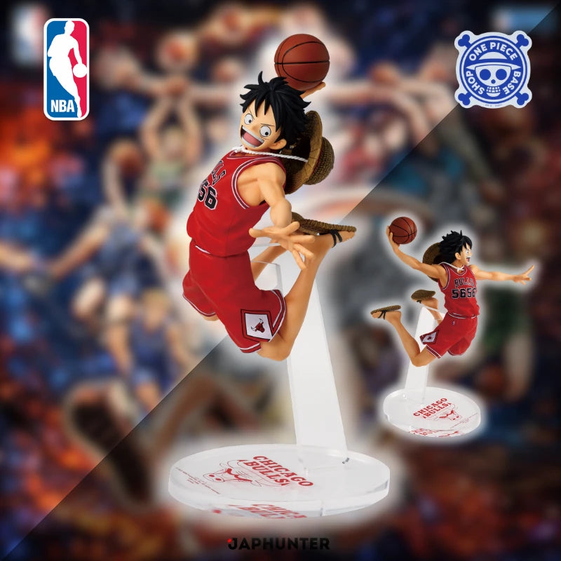 One Piece × NBA – Collection Master Stars Piece : Figurines Monkey D. Luffy
