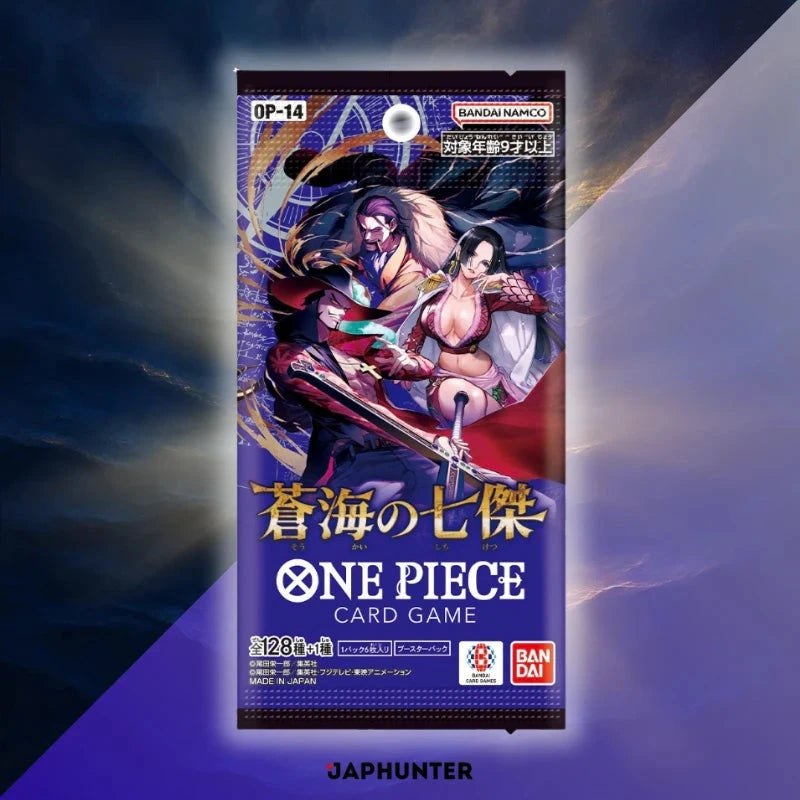 One Piece OP-14 The Azure Sea's Seven Display (japonais)