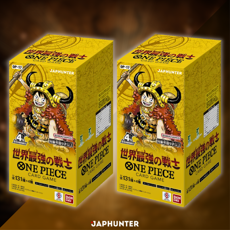 One Piece OP-17 – The World’s Strongest Warriors Booster Box Display | Japanese Edition