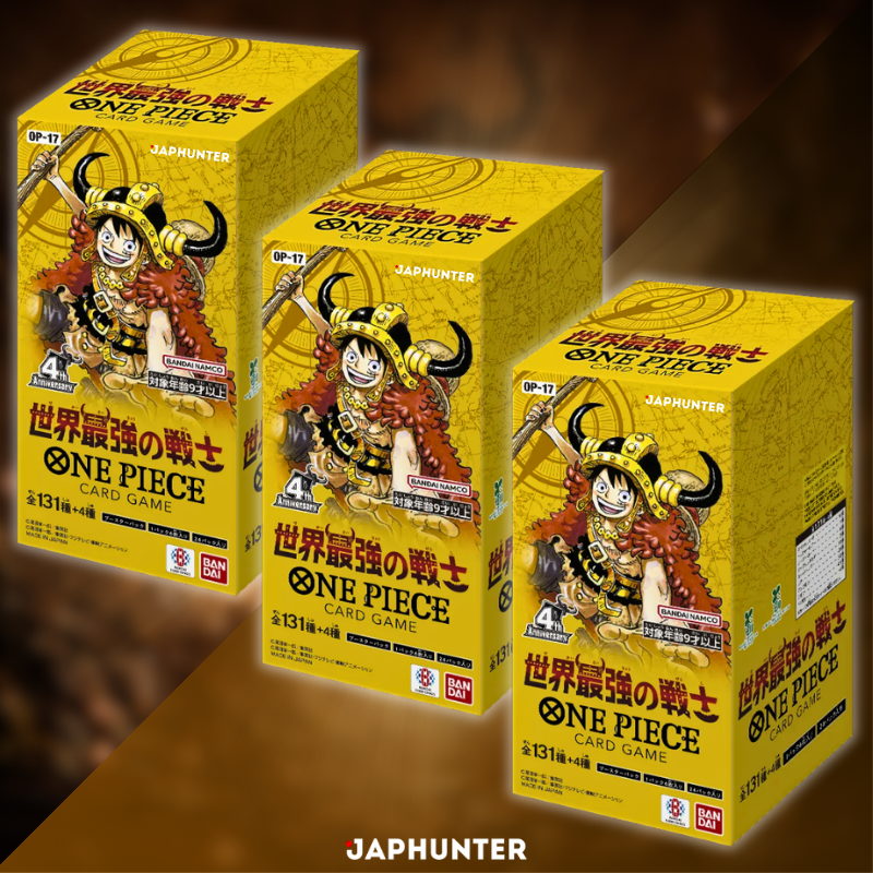 One Piece OP-17 – The World’s Strongest Warriors Booster Box Display | Japanese Edition
