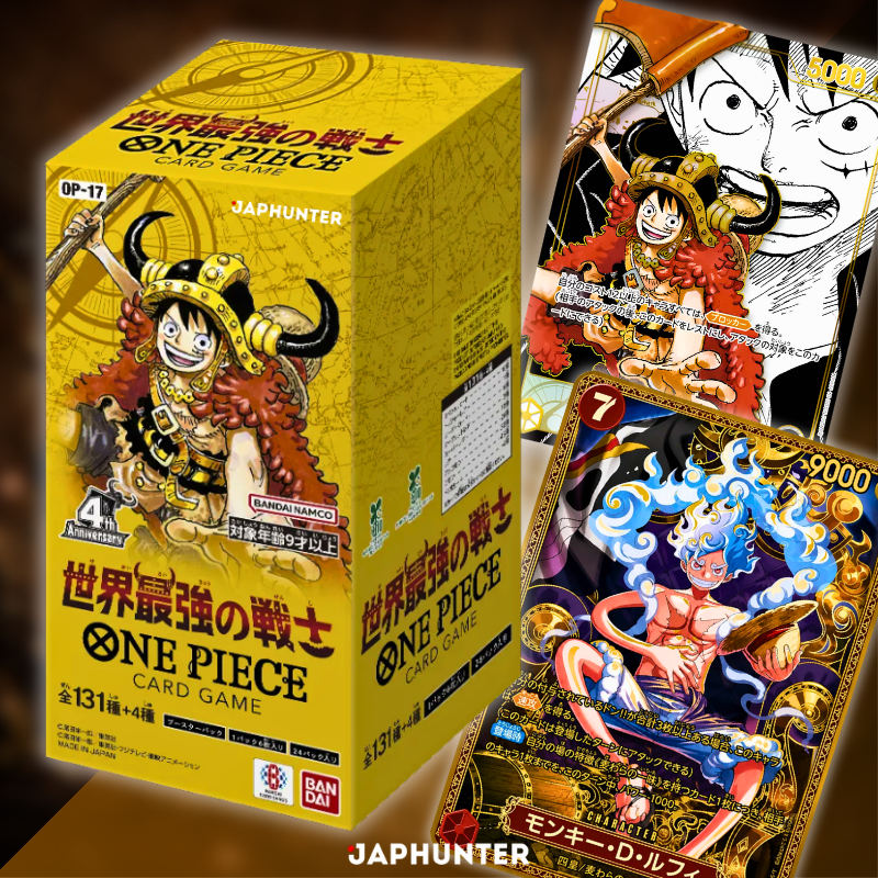 One Piece OP-17 – The World’s Strongest Warriors Booster Box Display | Japanese Edition