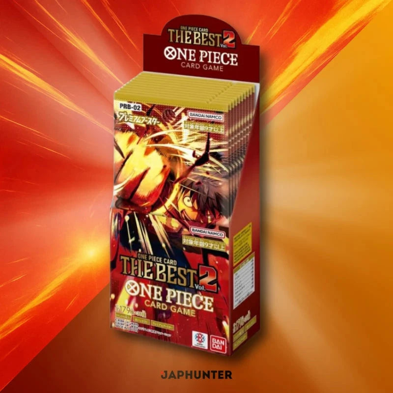 One Piece PRB-02 Premium Booster Display Booster Box Japanisch