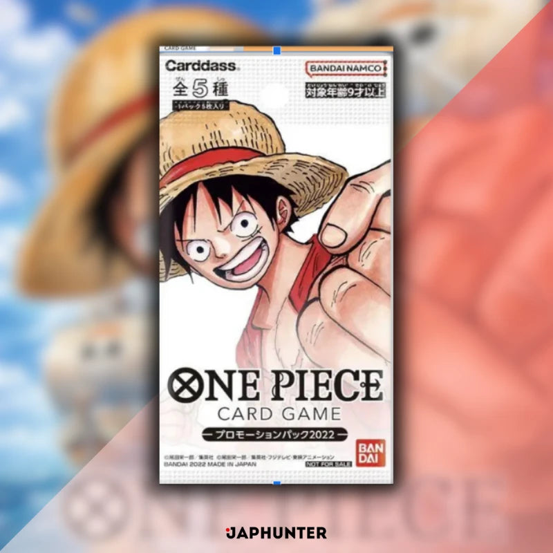 One Piece Aktionspackung 2022 „Luffy“ (Sondergeschenk) | Exklusiv in Japan erhältlich