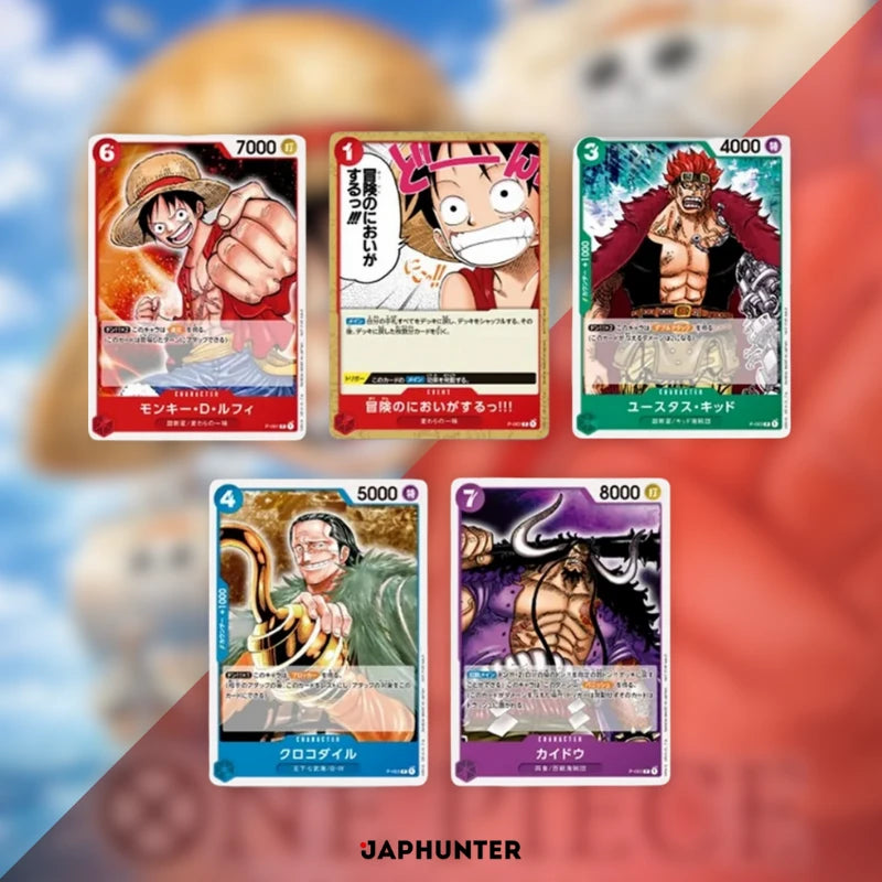One Piece Aktionspackung 2022 „Luffy“ (Sondergeschenk) | Exklusiv in Japan erhältlich