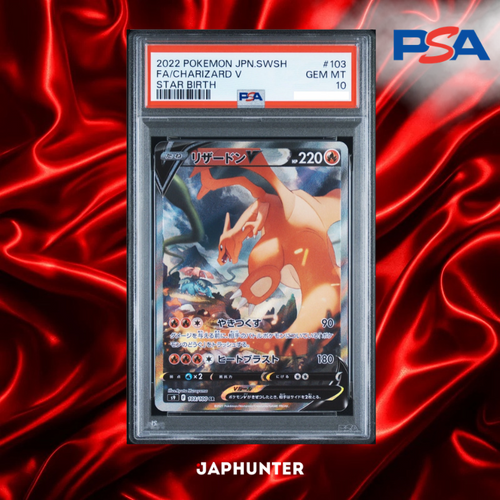 PSA 10 Charizard V SR #103/100 – Star Birth Japanese S9
