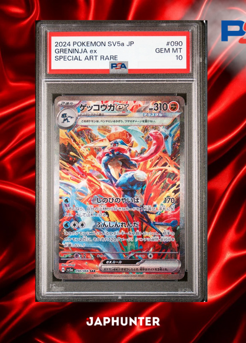 PSA 10 Greninja ex SAR #090/066 – Crimson Haze Japanese SV5a