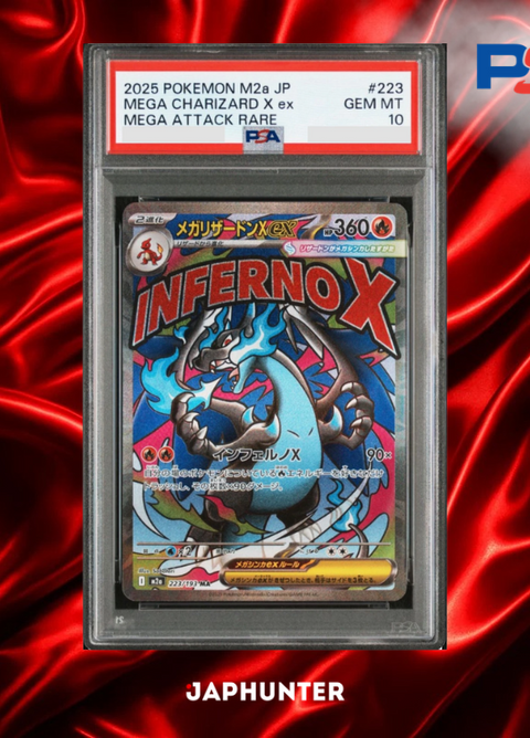 PSA 10 Mega Charizard X ex MA #223/193 – MEGA Dream ex Japanese M2a
