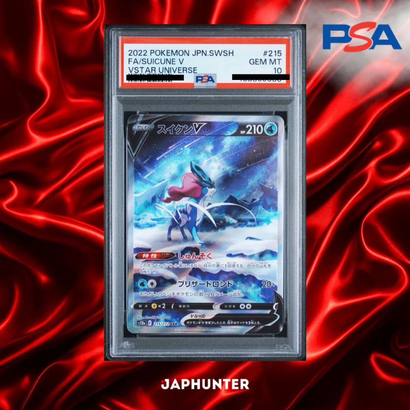 PSA 10 Suicune V SAR #215/172 – VSTAR Universe Japanisch S12a