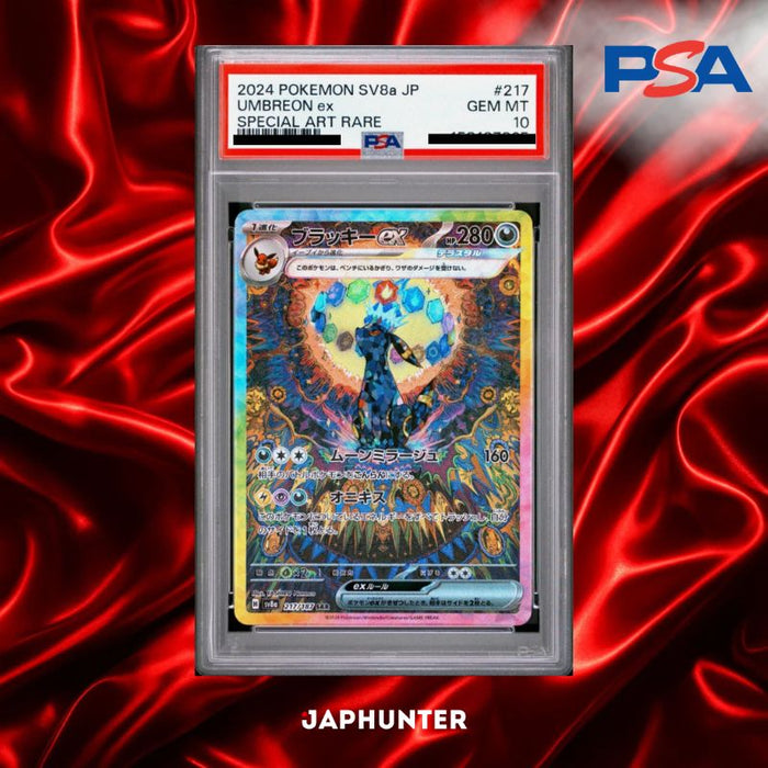 PSA 10 Umbreon ex SAR #217/187 – Terastal Festival ex Japanese SV8a
