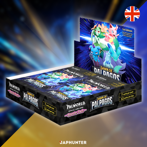 Palworld  Dawn of Palpagos Booster Display | 12 Boosters | English Edition