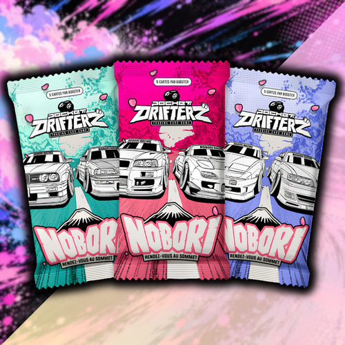 Pocket Drifterz Season 2 NOBORI | Booster Pack | French Edition