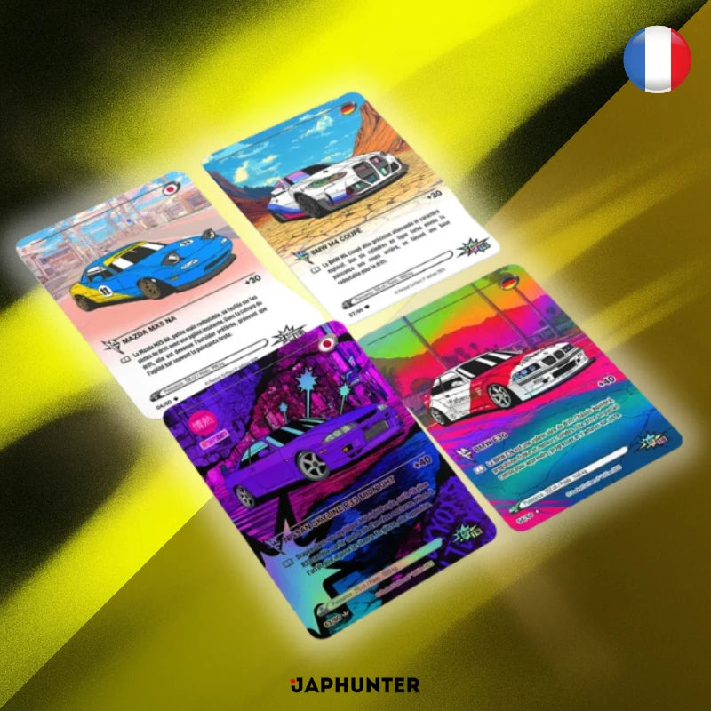 Pocket Drifterz – Exclusive Collector Box REPRINT with ED.2 Label (20 Boosters) FR