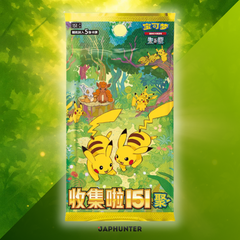 Pokémon 151C SET 4 Pikachu Gather Booster BOX – Chinese Edition