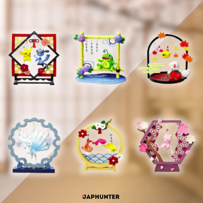 Pokémon Funwari Yurarin – Re-Ment Boîte surprise exclusive au Japon