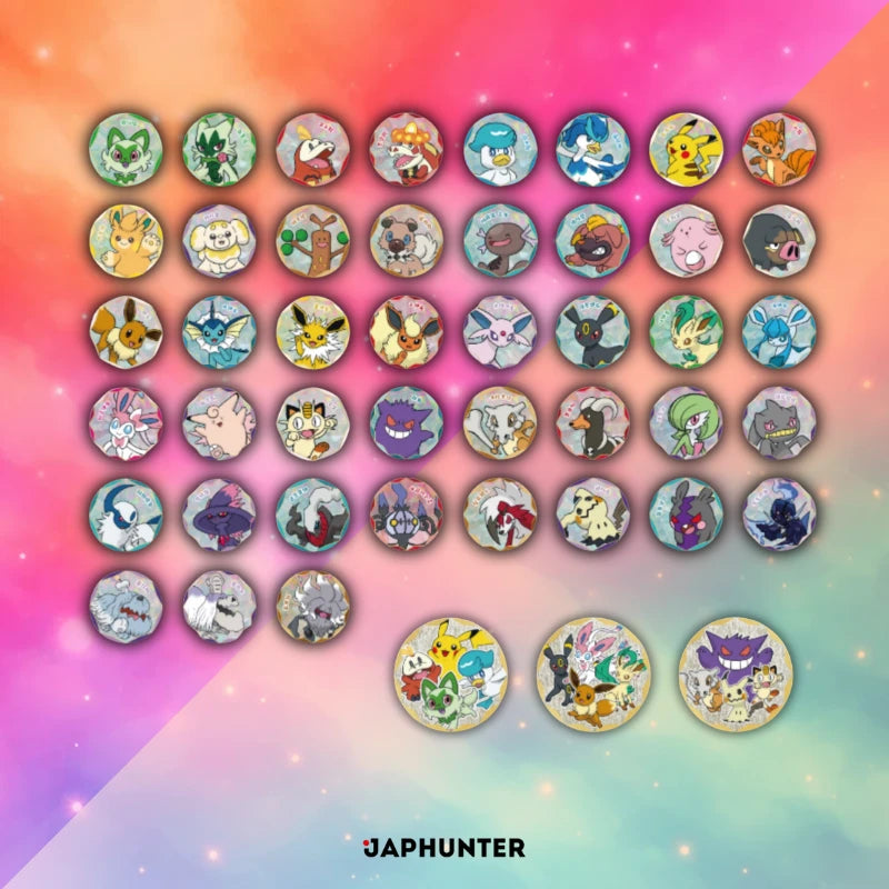 Pokémon Coffret de badges Gem Pack (Édition chinoise simplifiée)