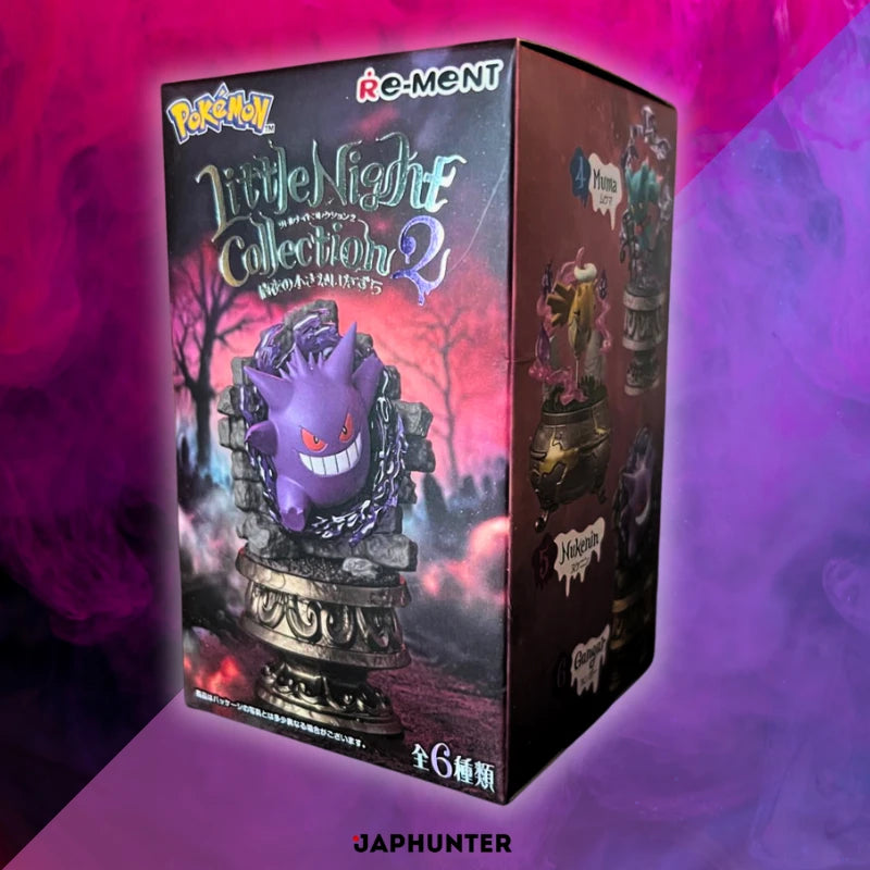 Pokémon Little Night Collection 2 – Re-Ment Boîte Surprise Exclusive Japon