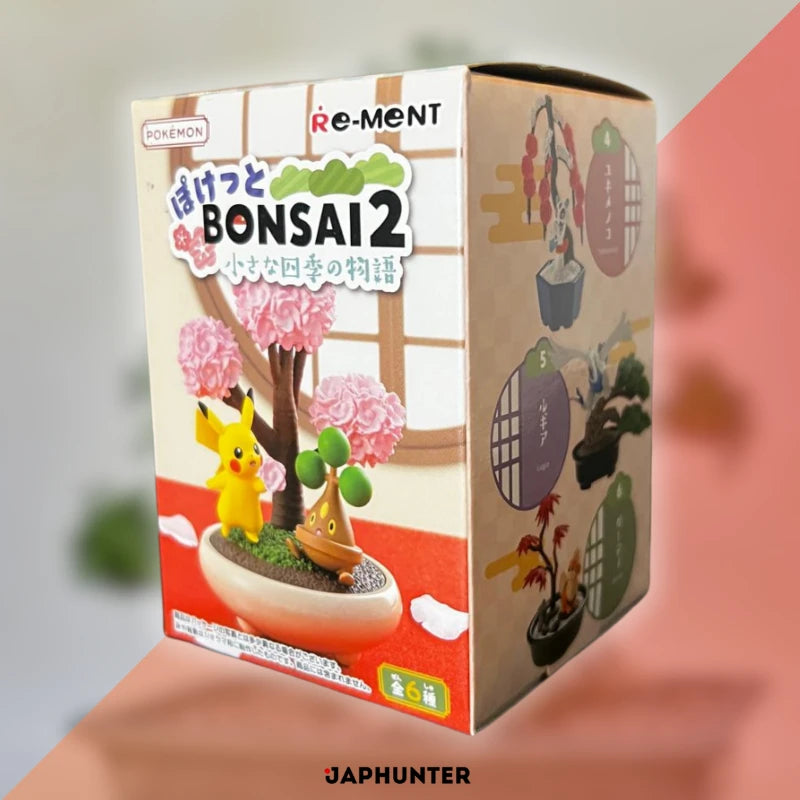 Pokémon Pocket Bonsai 2 – Re-Ment Boîte Surprise Exclusive Japon
