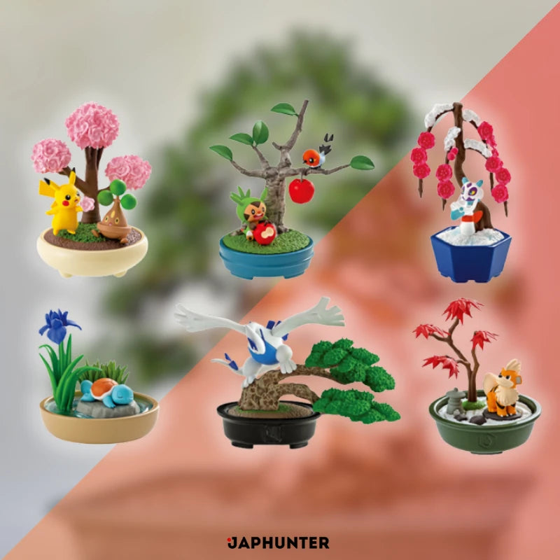 Pokémon Pocket Bonsai 2 – Re-Ment Boîte Surprise Exclusive Japon