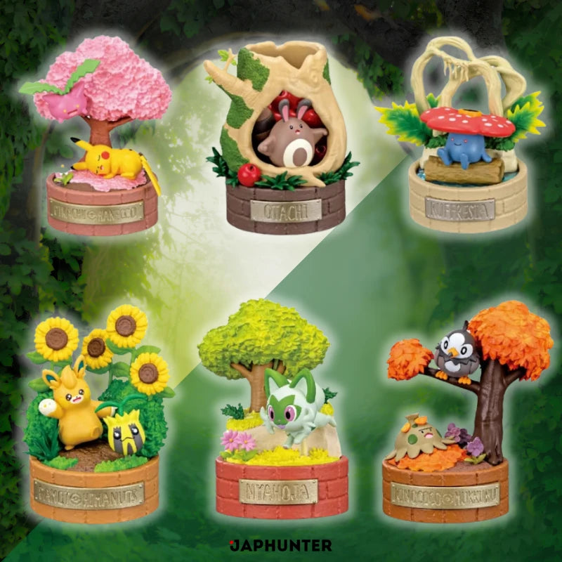Pokémon Re-Ment - Eine kleine Geschichte aus dem Wald - (1 zufällig)